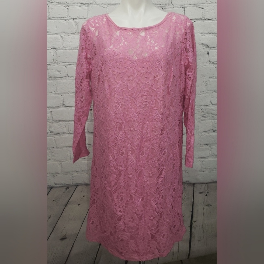 Jessica London Lace Shift Dress